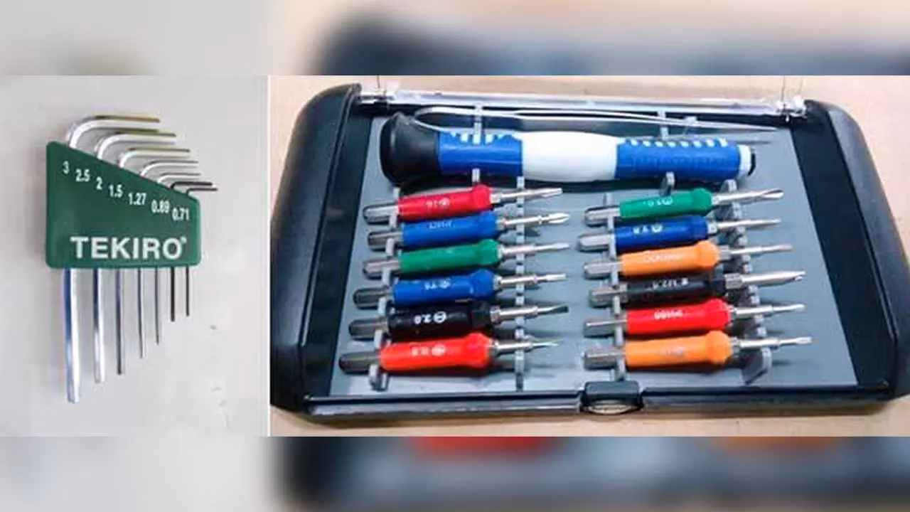 Kunci L Tekiro dan Obeng Cellkit